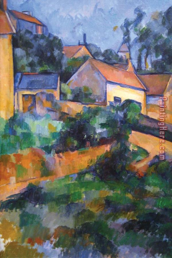 Paul Cezanne Turning Road at Montgeroult